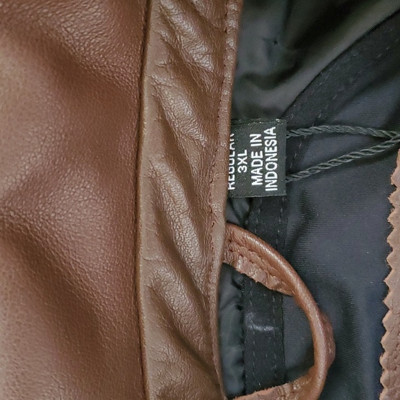 Men's Harley-Davidson Portage Midweight Brown Leather Jacket. - Picture 3 of 8